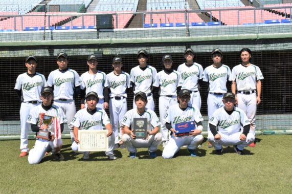 富山野球協会会長旗争奪軟式野球大会 決勝戦　写真